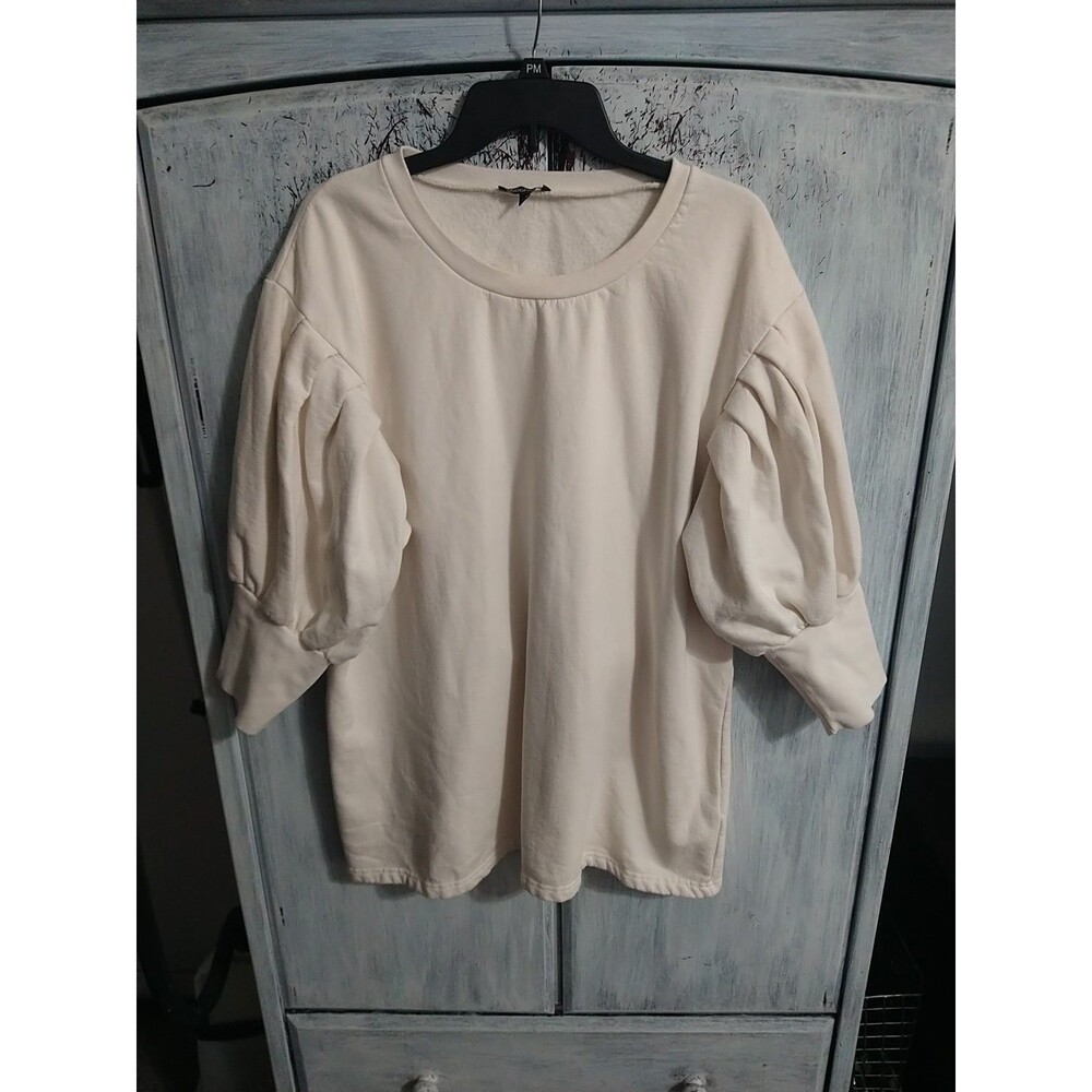 Boohoo Puff Sleeve Top Size 20uk 16us Boho Comfy Loganlook